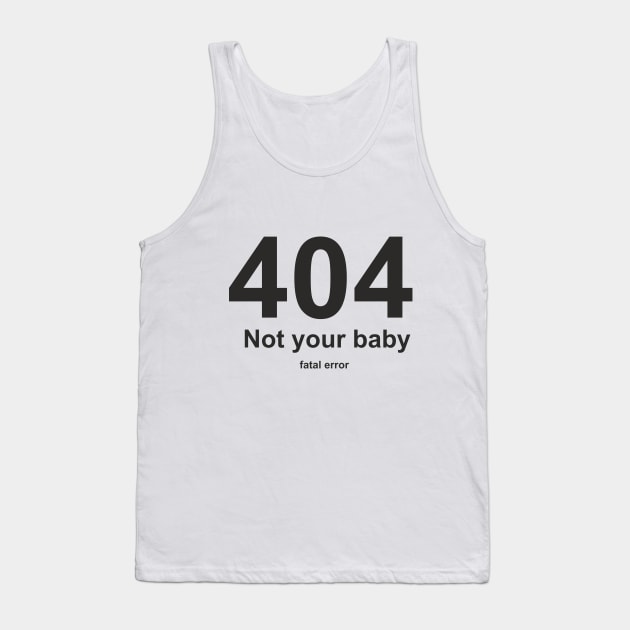 404 Tank Top by Stone Hill Corporation